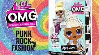 Панк-рок! | LOL Сюрприз, Боже мой! Кукла Melrose Fashion | Давайте рок-н-роллить!