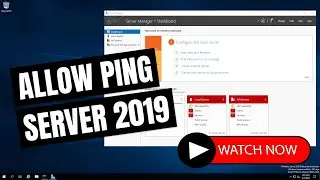 Как разрешить или включить запрос Ping в брандмауэре Windows Server 2019
