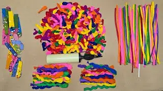 So Satisfying! ASMR Unlimited Rainbow Balloon Completion Popping