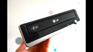 LG external DVD drive, burner, MacBook Pro   test
