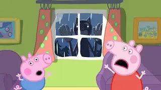 Last Night For Peppa Pig Family &ndash; Meeting with Cartoon Cat