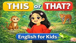 This and That for Kids | Basic English Conversation | Jiana&rsquo;s Joyful Learning