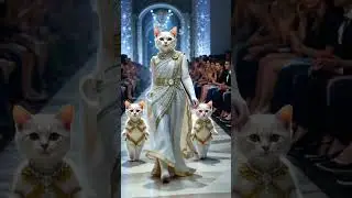 &ldquo;Diamond Saree Cat Walk 👑💎 | Kittens In Royal Fashion Show 🐾 | You Won&rsquo;t Believe Their Outfits!&rdquo;