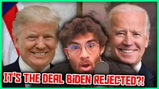 Trump COPIED Biden's Ceasefire Deal Exactly | Hasanabi Reacts