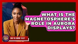 What Is The Magnetosphere's Role In Aurora Displays? - Did Ya Know This