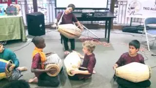 TKG Academy - Mrdanga Drum Presentation - Barnes and Noble 6/9