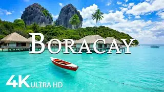 FLYING OVER BORACAY (4K UHD) &ndash; Soothing Music Along With Beautiful Nature Video - 4K Video UHD #5