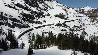 Donner Pass Train Tunnels 2024