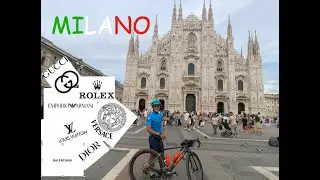 Milano 🇮🇹   Monte Napoleone / караме по най-скъпата улица в Европа / #bike #cycling