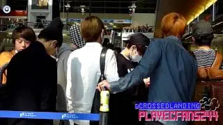 [FANCAM] 130428 BEAST 비스트 and BTOB 비투비 @ LAX Airport 1