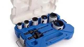 Lenox 1768793 General Purpose 9 Piece Hole Saw Kit - Unboxed!