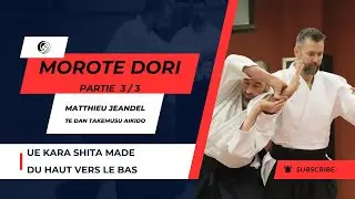 Morote Dori - Ue Kara Shita Made - Partie 3 / 3 - Matthieu Jeandel - 7e Dan Aikido Takemusu