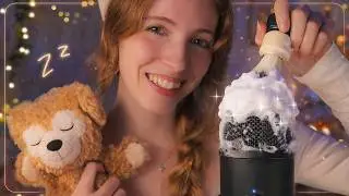ASMR ✧ МАССАЖ КОЖИ ГОЛОВЫ с пеной и 11 триггерами 💜 +1Ч СПА для СНА 🌙✨