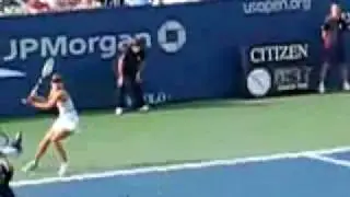sharapova scream