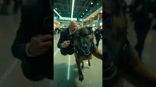 The K9 Warrior Appears! Drug Dog Sniffs Out Crime &ndash; K9 HERO #shorts