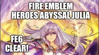 Fire Emblem Heroes Abyssal Julia Legendary Hero Battle (FE6 Clear!)