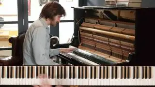 Slow Blues Course - FREE LESSON - James Booker Style Left Hand