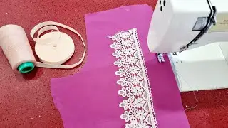 صدر دشاديش حلو و بسيط/ easy neck design/ sizs XL