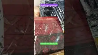 Kota Doria Cotton saree new collection ।। Free shipping ।। Silk sarees collection ।। Today part 1195