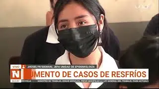 LPZ: INCREMENTAN CASOS DE RESFRIOS