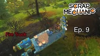 I Built the best Ember Farming Truck 🔥| Scrap Mechanic Survival Ep.9
