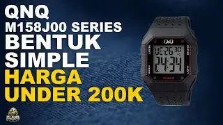 Q&Q M158J00 SERIES : JAM Q&Q BENTUK SIMPLE HARGA UNDER 200K TERBARU (2022)