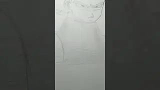 How To Draw Vegeta pencil sketch#shortvideo#shorts#drawing