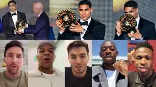 Знаменитая реакция на победу Ашрафа Хакими в &laquo;Золотом мяче Африки&raquo; | CAF Awards 2025