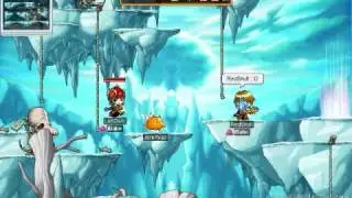 MAPLESTORY (Bishop&ArchMage IL) Skelegons Training