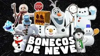 Você conhece TODOS os BONECOS DE NEVE da ficção?