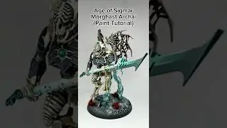 Age of Sigmar Morghast Archi (Tutorial) #warhammer #miniature #painting #tutorials #ageofsigmar