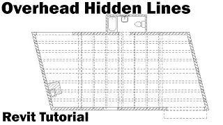 Revit Tutorial - Overhead Hidden Lines