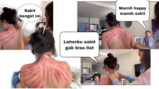 KEROKAN UNTUK LEHER SAKIT GAK BISA DI GERAKIN // GANTIAN KEROKAN