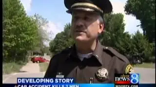 Car broadsided; 2 ejected, killed