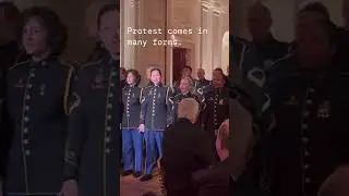 Army Chorus HUMILIATES Trump TO HIS FACE