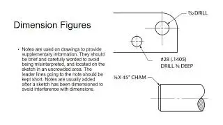 Basic Blueprint Reading Chapter 6 Dimensioning Part 2
