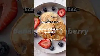 Banana and blueberry pancake for your BLW and Toddlers