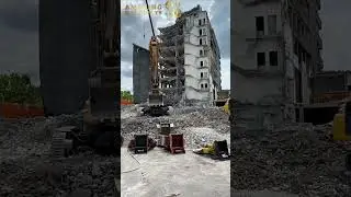 Extreme Building Demolition😱😱#shorts #youtubeshorts #viral