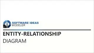 Entity-Relationship Diagram in Software Ideas Modeler