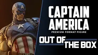 Captain America Premium Format&trade; Figure: Out of the Box - Exclusive Edition