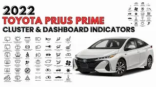 Toyota Prius Prime Cluster & Dashboard Indicator Lights (2020 - 2022) User Guide