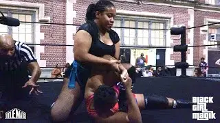 Bonesaw Brooks vs Jordan Blade (Women's Wrestling) Black Girl Magik