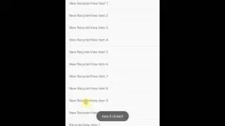 "New stories" Button like Facebook application in Android