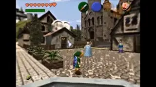 Ocarina of Time (N64) - Visit the market before and AFTER