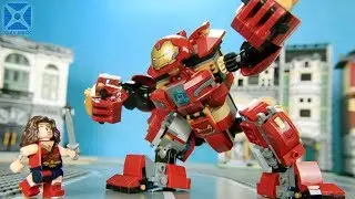 LEGO Avengers vs Justice League Vol 4 ► Wonder Woman vs Iron Man 🔥 Xeay Brick Films