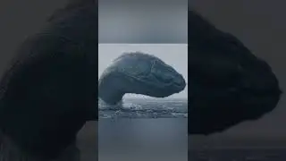 ENORMOUS EEL unknown to science caught on camera eating bird! #shorts