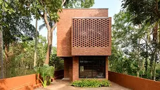 A Modern Narrow Brick House 117 sqm