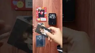sleeving enhypen&rsquo;s dark blood photocards from tincase set #enhypen #engene #photocardcollection