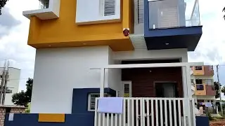 20 X 30 E/F good architecture house for sale at Police layout Mysore ( 7349265213 )