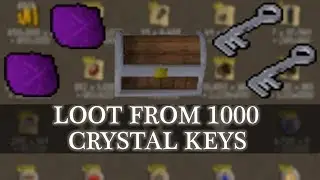 Old School Runescape - Loot From 1000 Crystal Keys